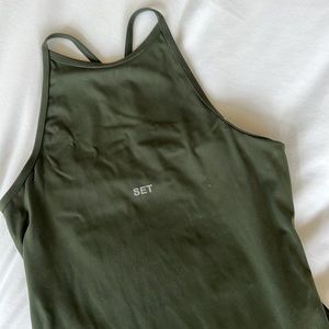 Set Active Sportbody Dress - Olive Green